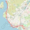 Irvine, Scotland to Largs and back trail, distance, elevation, map, profile, GPS track