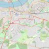 Woolwich Common trail, distance, elevation, map, profile, GPS track