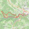 Užice: kanjon Đetinje, Đurića orlovi trail, distance, elevation, map, profile, GPS track