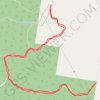 Orara West State Forest trail, distance, elevation, map, profile, GPS track