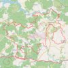 Volta de bicicleta de montanha matinal trail, distance, elevation, map, profile, GPS track