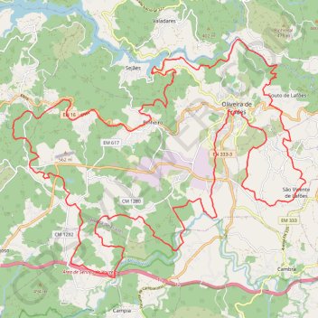 Volta de bicicleta de montanha matinal trail, distance, elevation, map, profile, GPS track