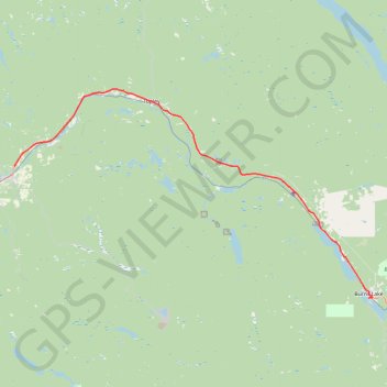 Houston - Burns Lake trail, distance, elevation, map, profile, GPS track