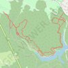 Wormley Pond trail, distance, elevation, map, profile, GPS track