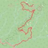 Mount Le Conte - High Top trail, distance, elevation, map, profile, GPS track