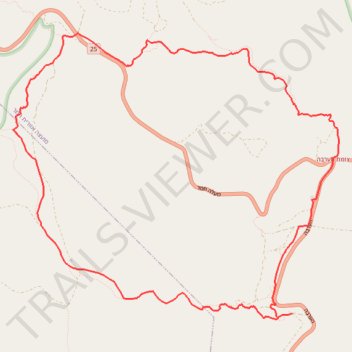 Tzafit and Paras trail, distance, elevation, map, profile, GPS track