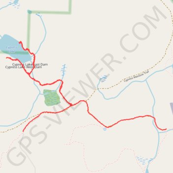 Cypress Lake (Cypress Island) trail, distance, elevation, map, profile, GPS track