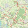 Outdoor Achterhoek - Montferland 71 km trail, distance, elevation, map, profile, GPS track