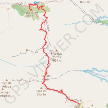 PR1 trail, distance, elevation, map, profile, GPS track