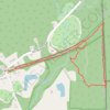 Air Line State Park Trail and Tri-State Marker Loop Trail trail, distance, elevation, map, profile, GPS track