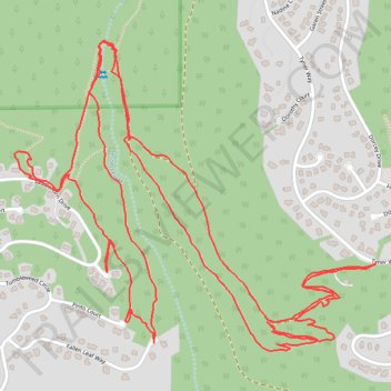 Trails near Second Creek trail, distance, elevation, map, profile, GPS track