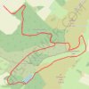 Mountain Bike Ride Around Westerkeith Hill trail, distance, elevation, map, profile, GPS track