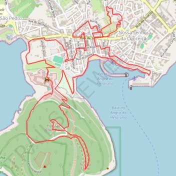 AbN25 trail, distance, elevation, map, profile, GPS track