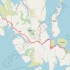 Windy Skye trail, distance, elevation, map, profile, GPS track