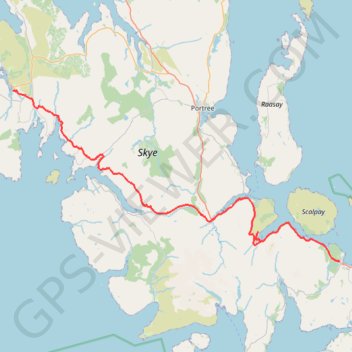 Windy Skye trail, distance, elevation, map, profile, GPS track