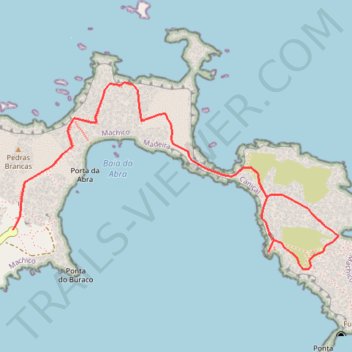 La Ponta de Sao Lourenço trail, distance, elevation, map, profile, GPS track