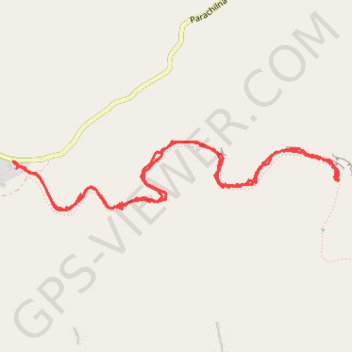 Blinman Pools Walking Trail trail, distance, elevation, map, profile, GPS track