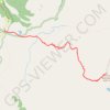 Mount Bierstadt in Mount Evans Wilderness trail, distance, elevation, map, profile, GPS track