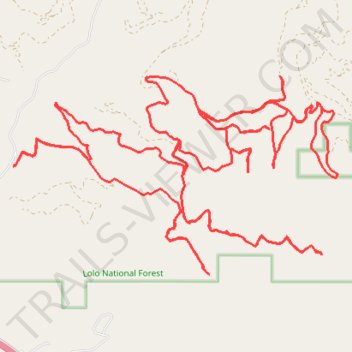 Black cat gulch trail, distance, elevation, map, profile, GPS track