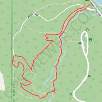 Woodpecker Hill Loop Trail trail, distance, elevation, map, profile, GPS track