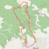 Sobina -Borino brdo - Krstilovica - Srednja cuka - Mala reka... trail, distance, elevation, map, profile, GPS track