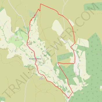Hartoft End Loop trail, distance, elevation, map, profile, GPS track