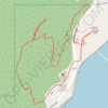 Mount Rose hiking loop trail trail, distance, elevation, map, profile, GPS track