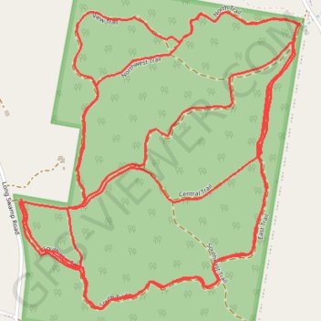 Imbota Nature Reserve trail, distance, elevation, map, profile, GPS track