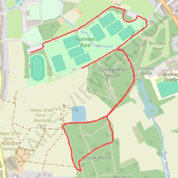 Scrogginhall Wood and Farm trail, distance, elevation, map, profile, GPS track