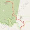 Strawberry Peak trail, distance, elevation, map, profile, GPS track