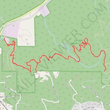 Debbie's View via Margaret's Way in Cougar/Squak Corridor trail, distance, elevation, map, profile, GPS track