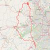 Powder Springs, Allatoona trails, Dallas, Chatt Hills trail, distance, elevation, map, profile, GPS track