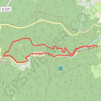 20220514_120743.gpx trail, distance, elevation, map, profile, GPS track