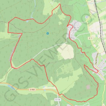 Mont-le-Vignoble trail, distance, elevation, map, profile, GPS track