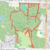 Trail Running trail, distance, elevation, map, profile, GPS track