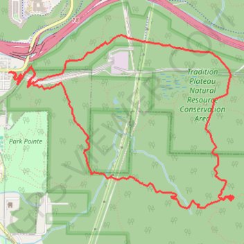 Talus Rocks trail, distance, elevation, map, profile, GPS track