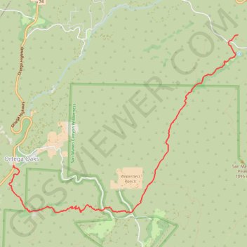 Morgan Trail and Morrell Canyon trail, distance, elevation, map, profile, GPS track