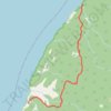 Seawall Trail Day 3 trail, distance, elevation, map, profile, GPS track