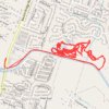 Lunch Ride trail, distance, elevation, map, profile, GPS track
