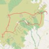 Loop route up over Mount Leinster trail, distance, elevation, map, profile, GPS track