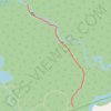 High Falls Trail trail, distance, elevation, map, profile, GPS track