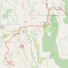 Crooked Creek trail, distance, elevation, map, profile, GPS track