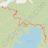 Lake Hodges Overlook trail, distance, elevation, map, profile, GPS track