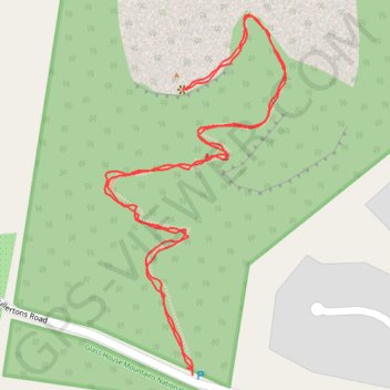 Mount Ngungun trail, distance, elevation, map, profile, GPS track