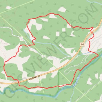 Elbow Valley Trail - Riverview trail, distance, elevation, map, profile, GPS track