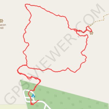 Trails at Zvakanaka trail, distance, elevation, map, profile, GPS track