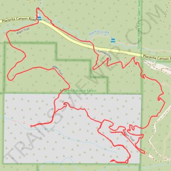 Walker Ranch Open Space trail, distance, elevation, map, profile, GPS track
