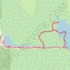 Anhinga Loop Trail in Everglades National Park trail, distance, elevation, map, profile, GPS track