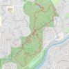 Sope Creek MTB Loop trail, distance, elevation, map, profile, GPS track