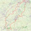 100K trail, distance, elevation, map, profile, GPS track